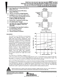 Datasheet TPS77101DGK manufacturer TI